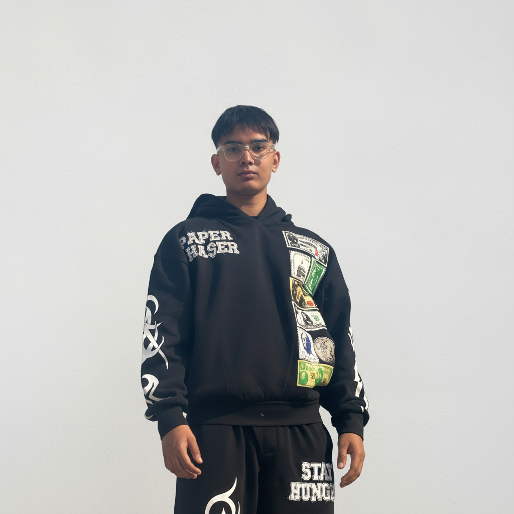 Paper Chaser Oversized Hoodie