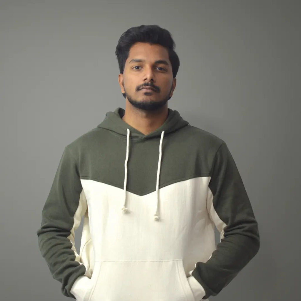 "Dynamic Duo" Contrast Hoodie - Iradah