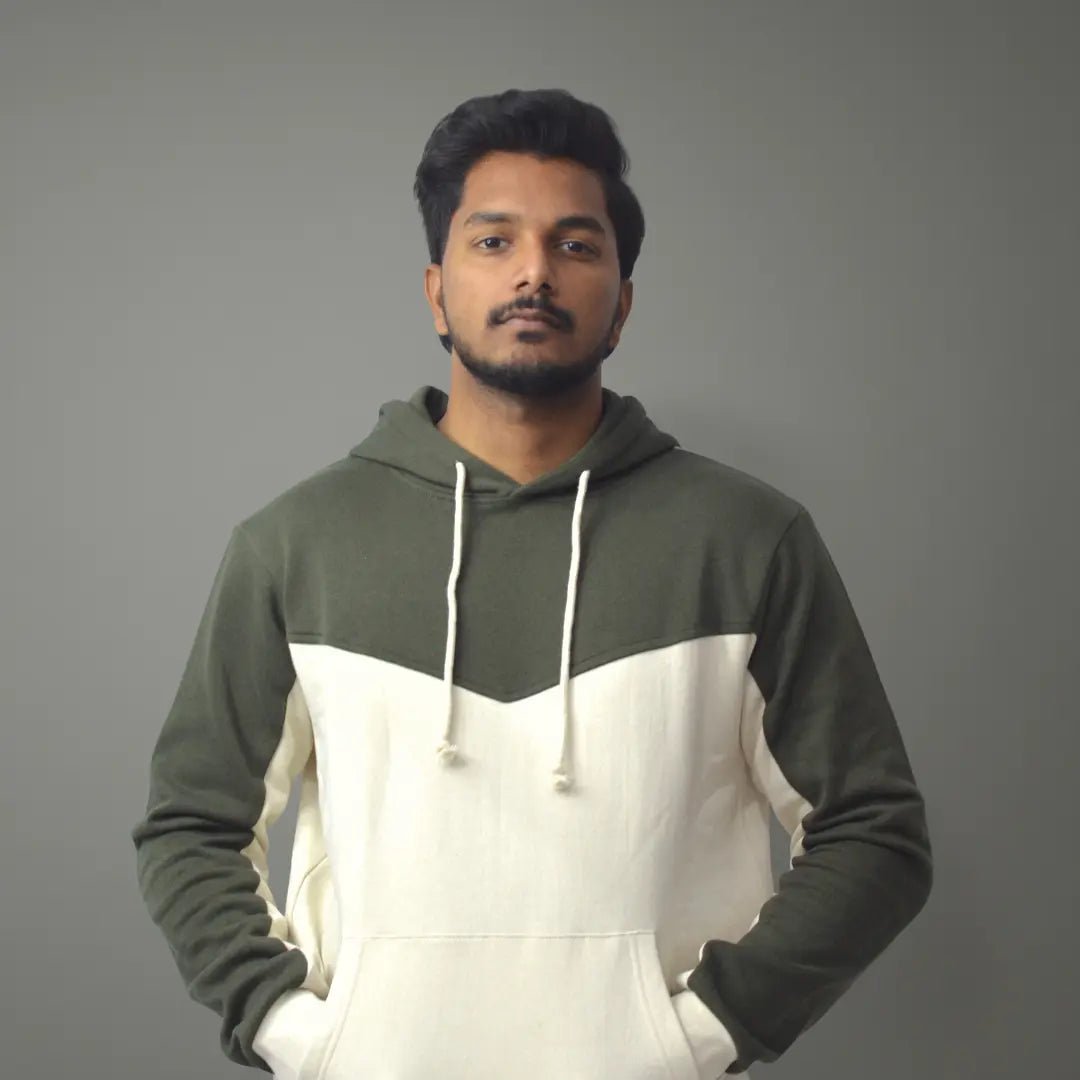 "Dynamic Duo" Contrast Hoodie - Iradah