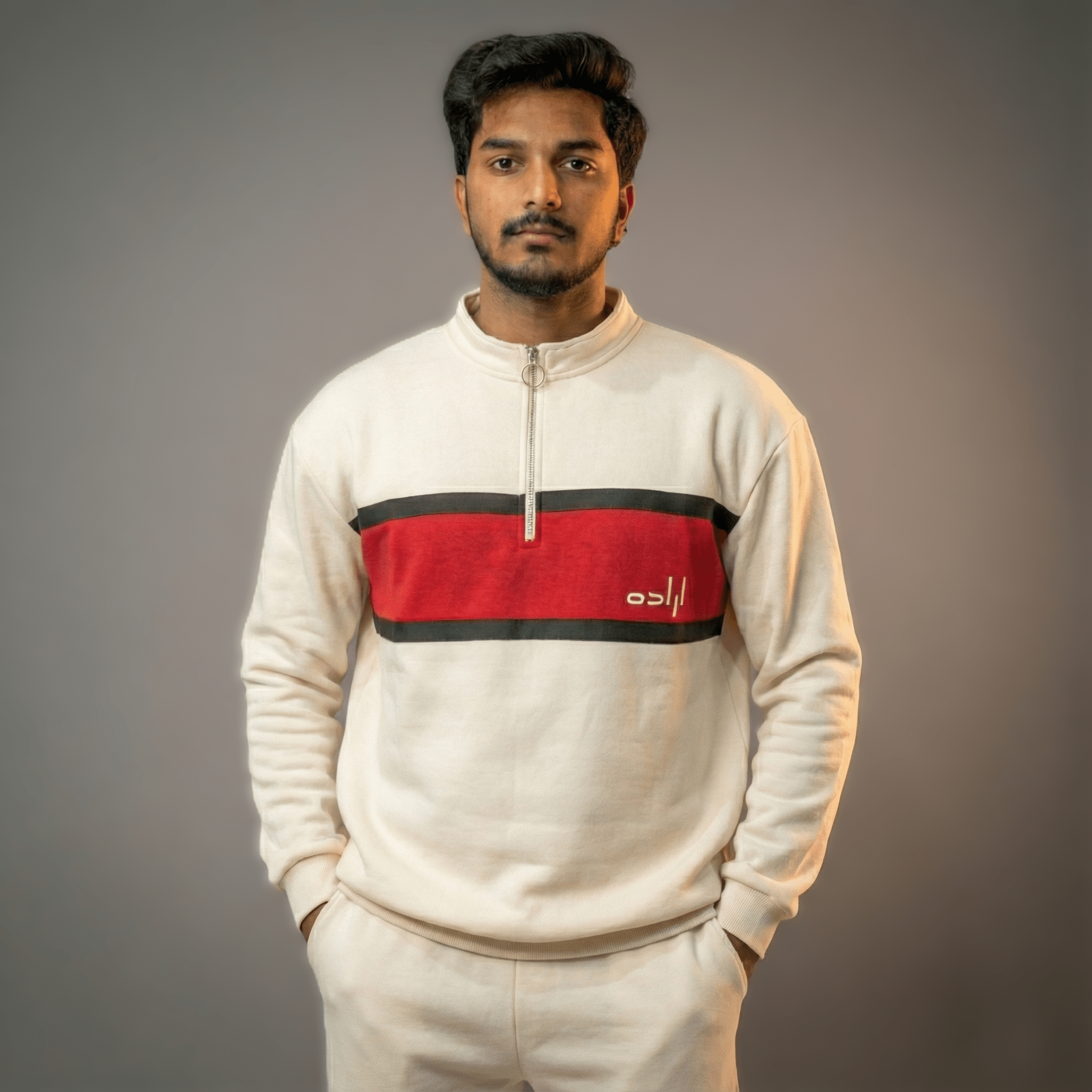 Half - Effort Quarter Pullover Drop Shoulder Zipper - Iradah