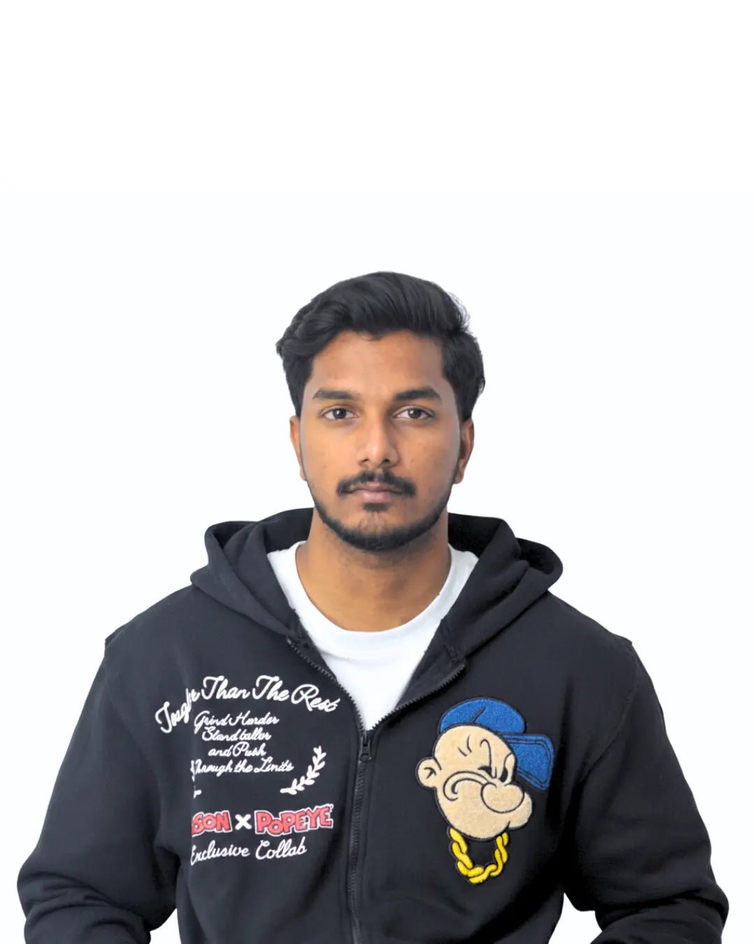 Popeye "Power Moves" Zip - Up Hoodie - Iradah