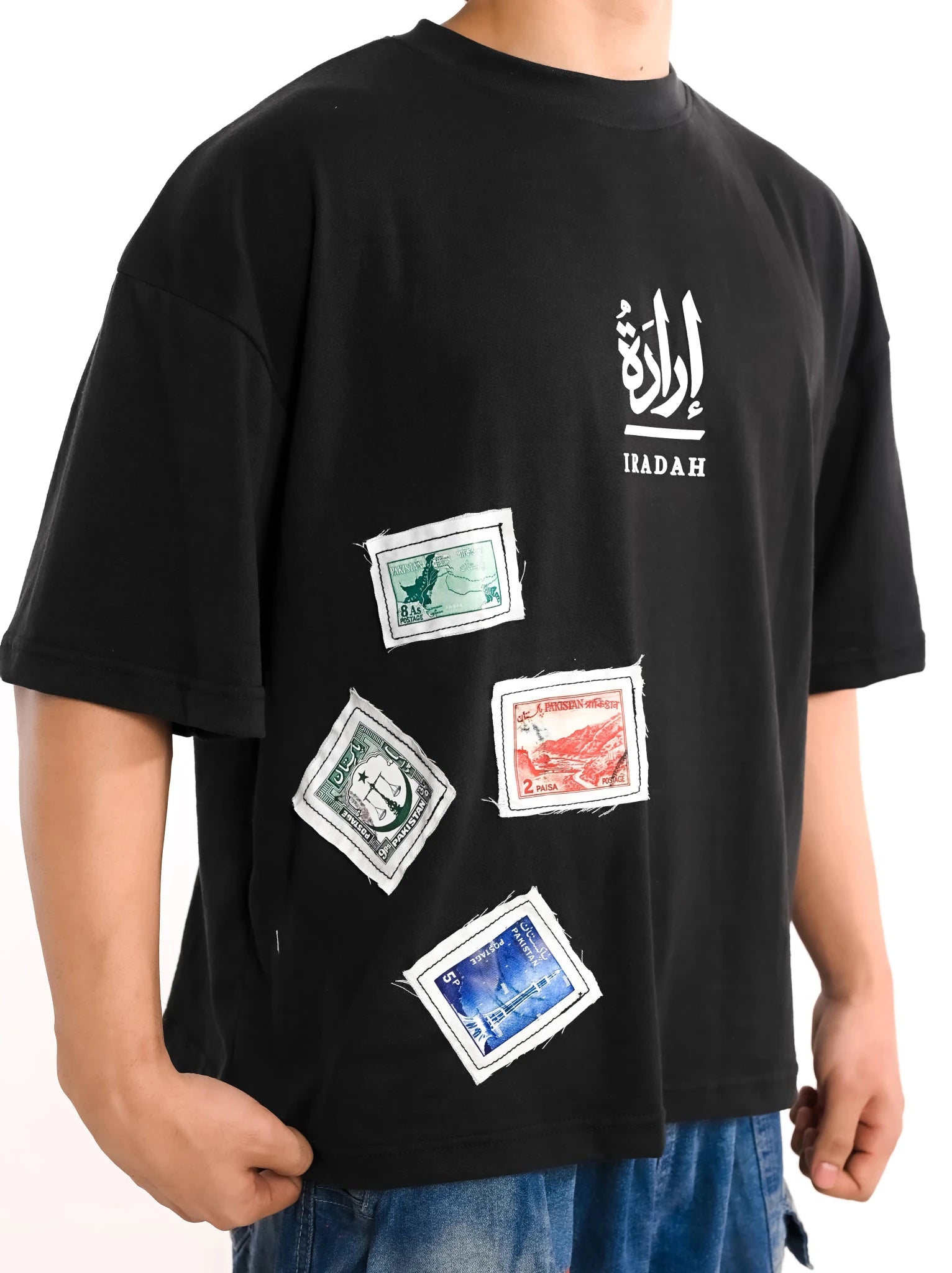 The 'Virsa' Heritage Patchwork Tee - Iradah